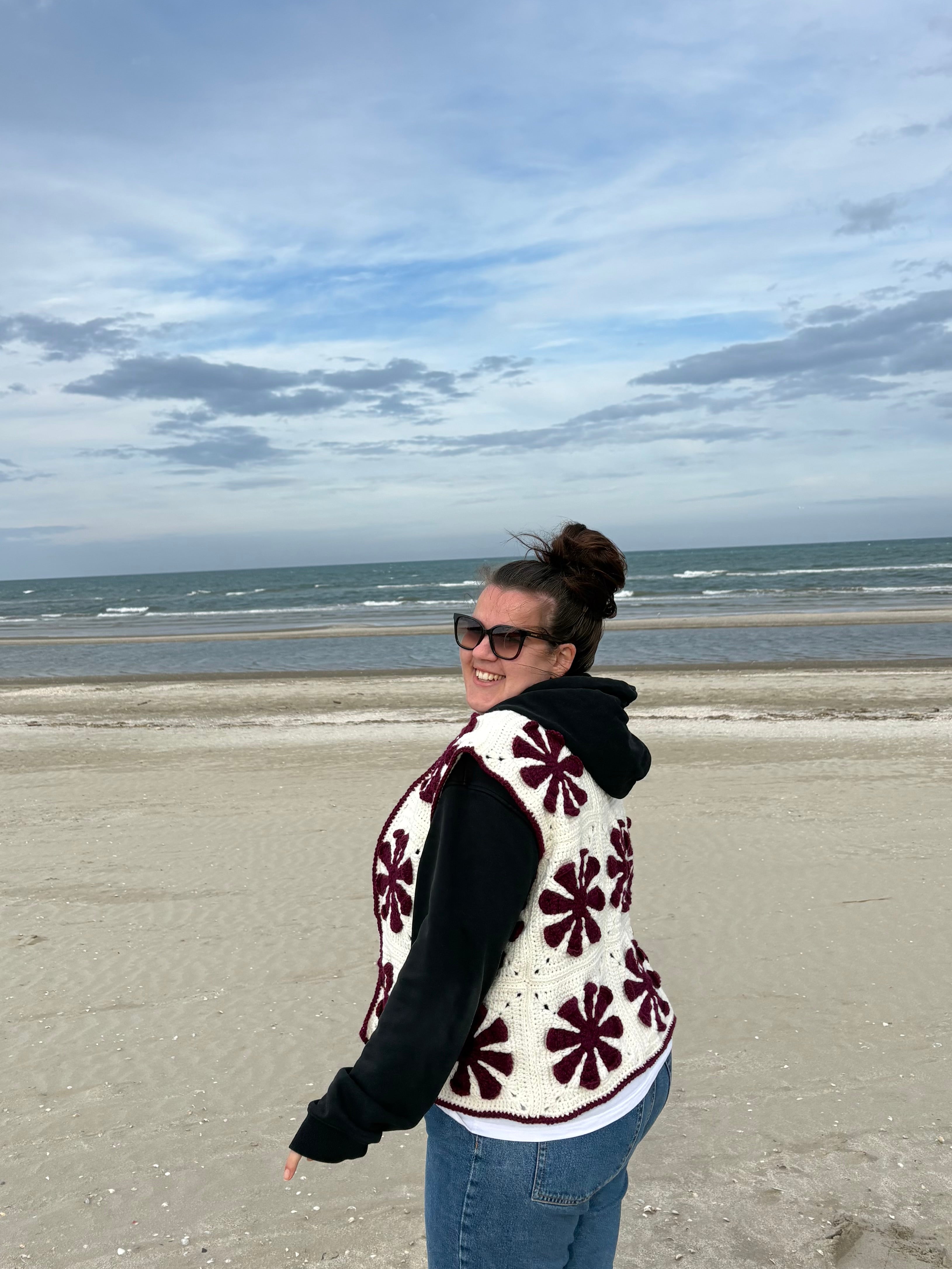 Gilet daisy - schema