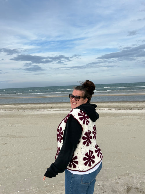 Gilet daisy - schema