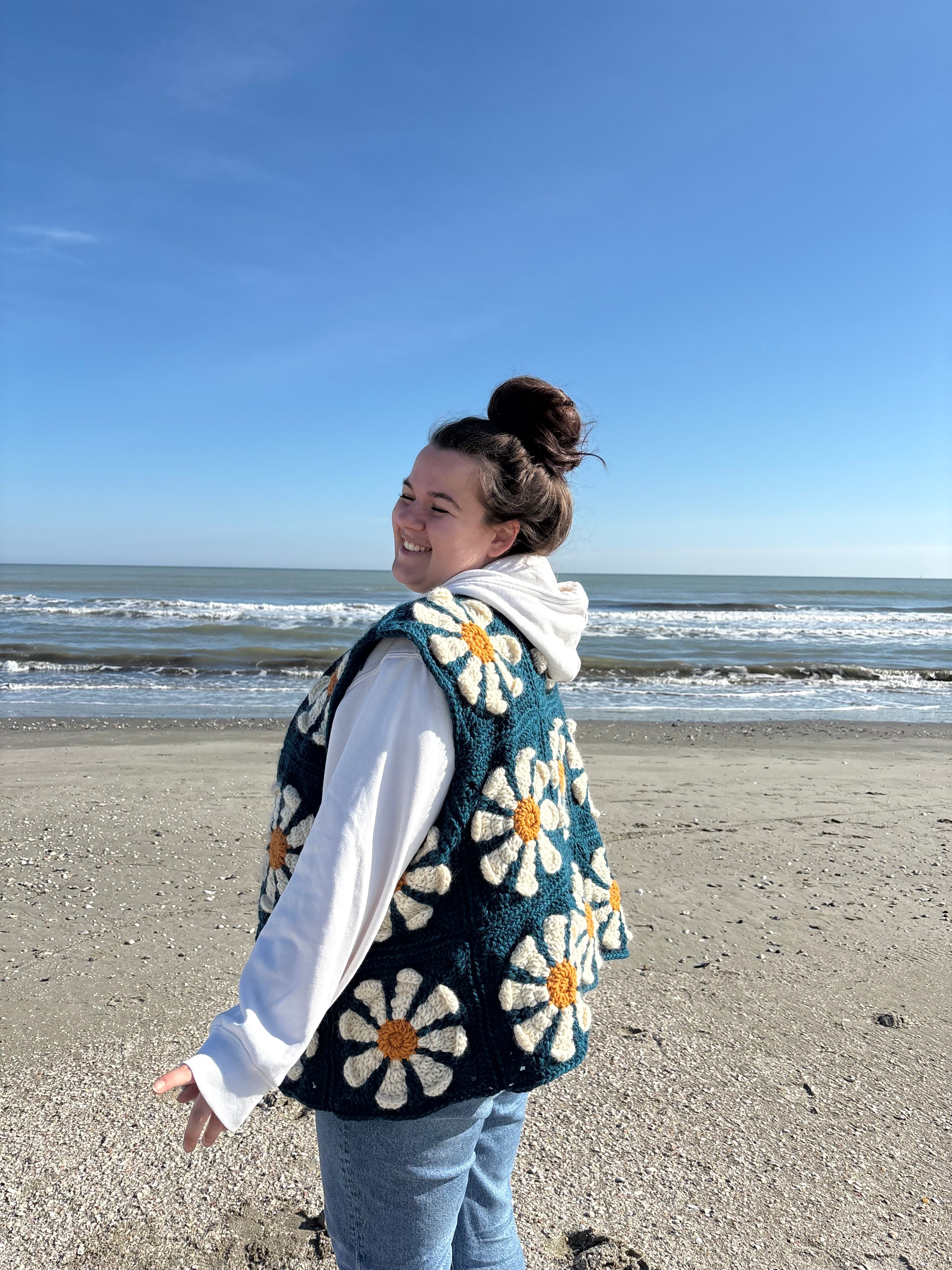 Gilet daisy - schema