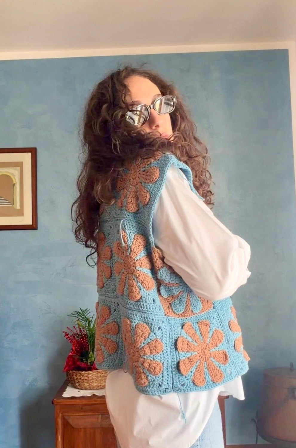 Gilet daisy - schema