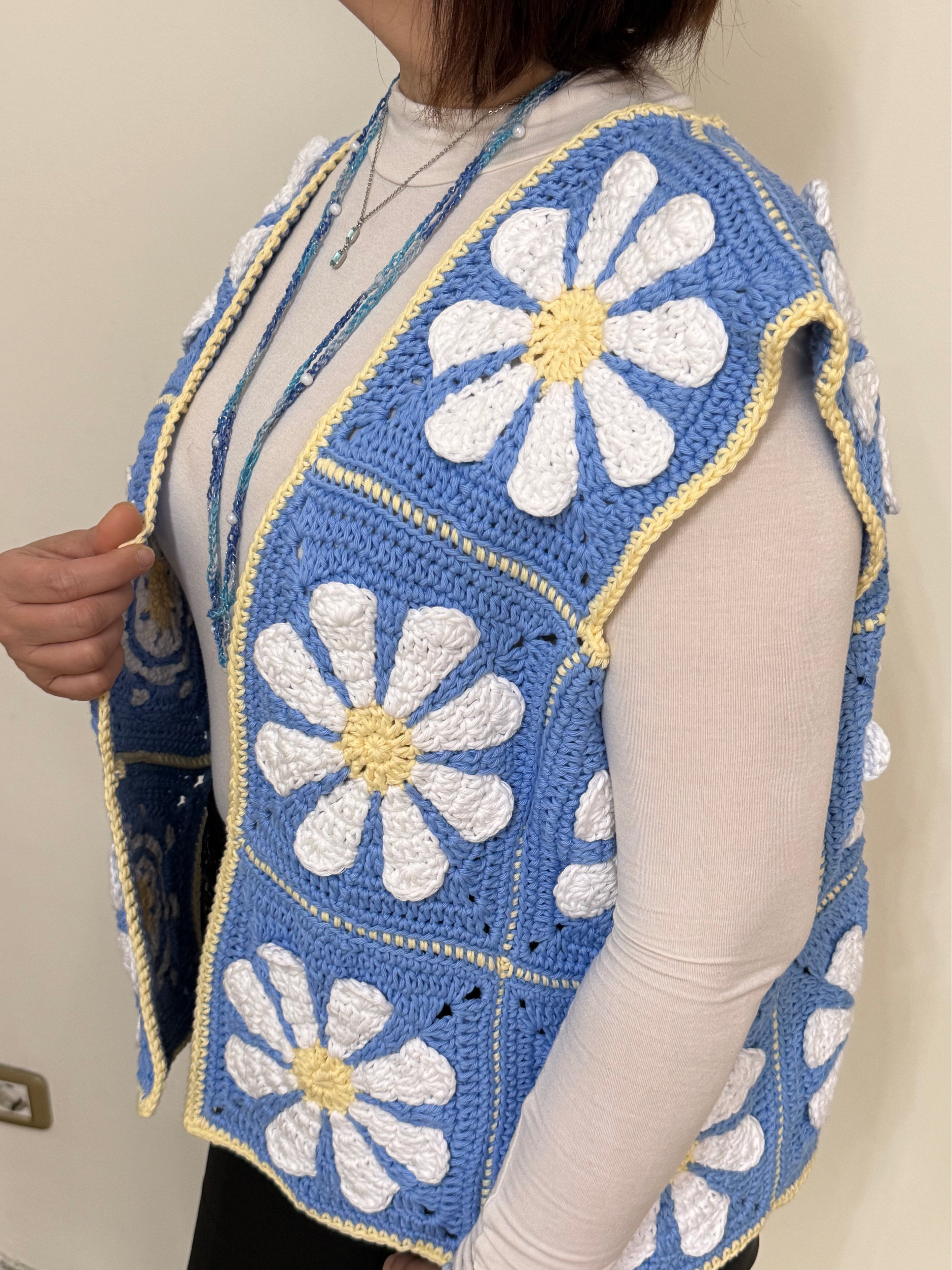 Gilet daisy - schema