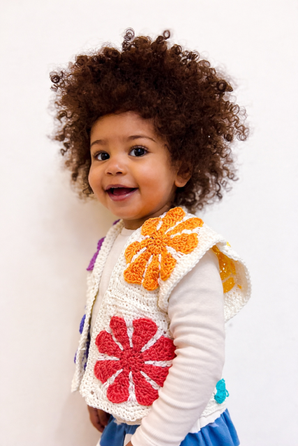 Gilet daisy - schema